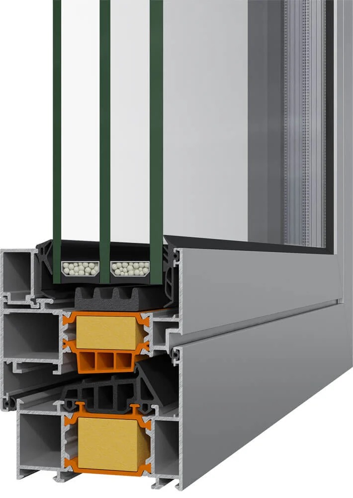 PVC Pencere Profil Kesiti